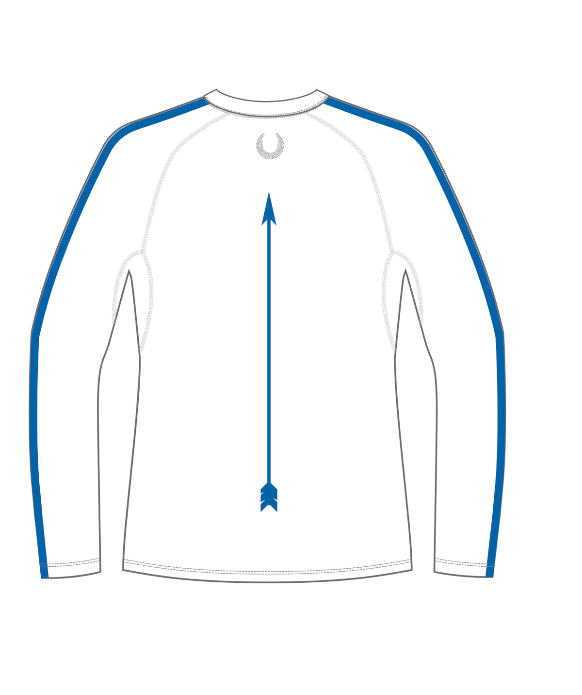 Men's Nottingham Rowing Club Base Layer LS - White