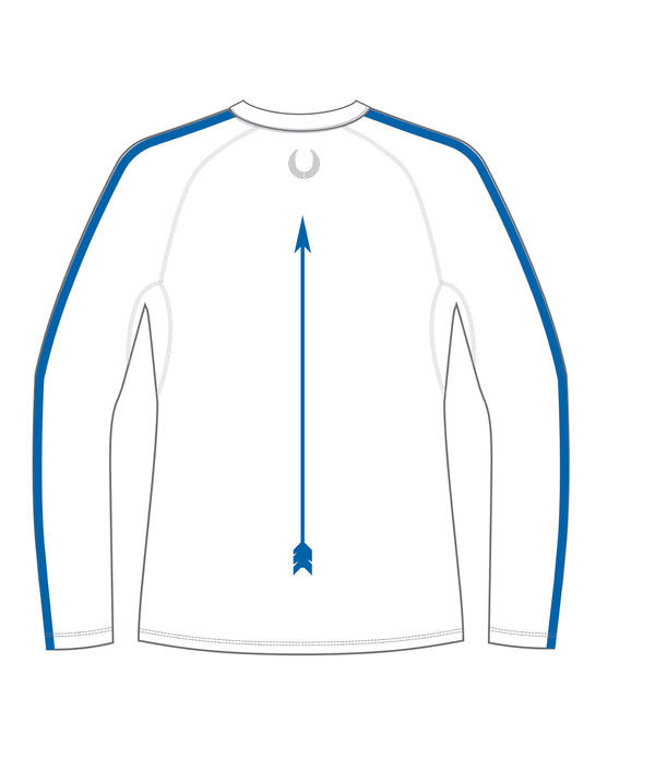 Men's Nottingham Rowing Club Base Layer LS - White