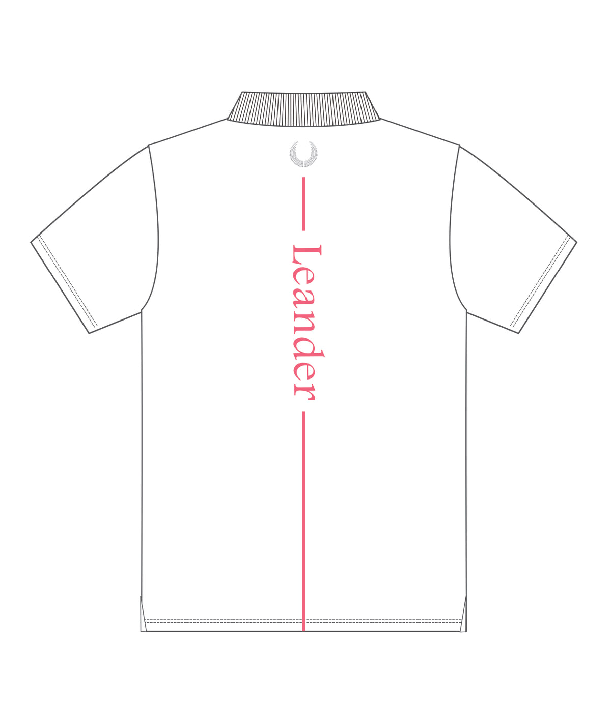 Men's Leander Podium Polo SS - White
