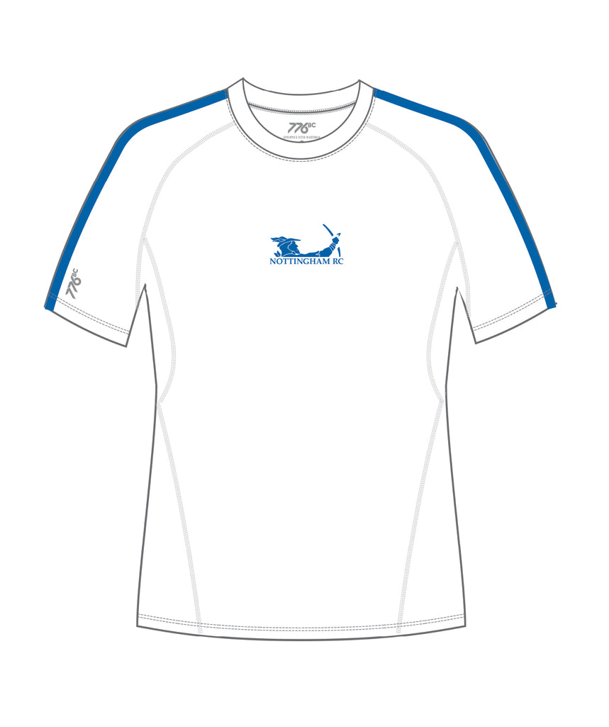 Men's Nottingham Rowing Club Base Layer SS - White