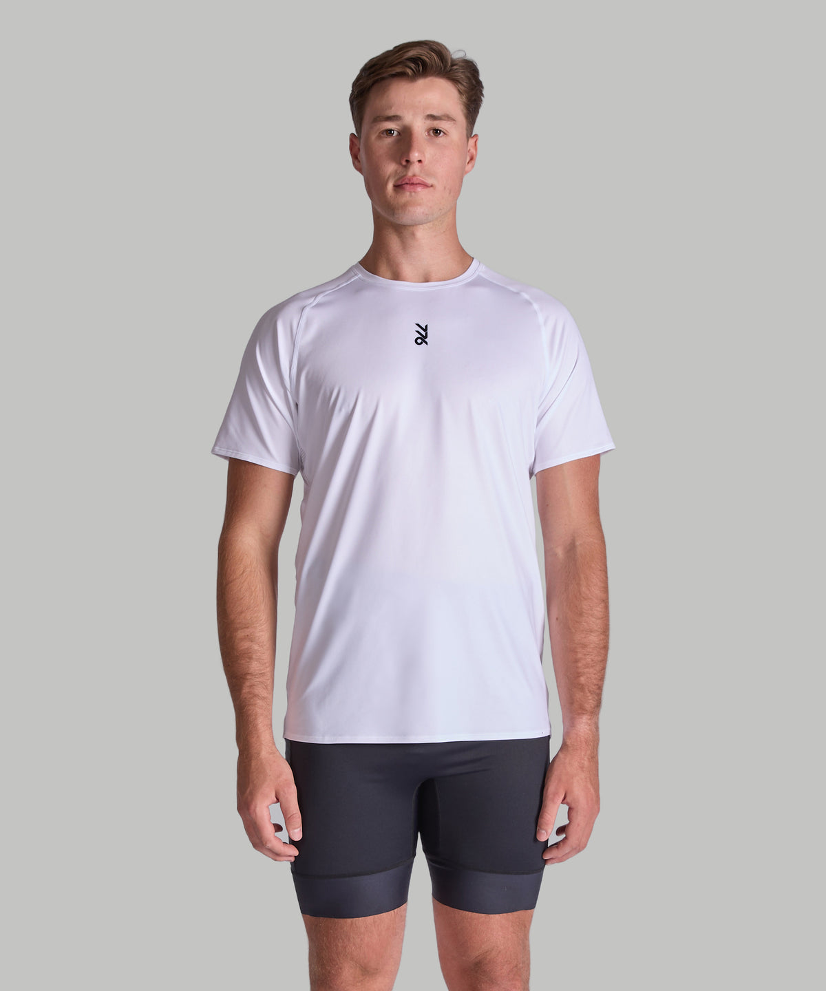 Men's 776BC Training T-Shirt SS - White/Black