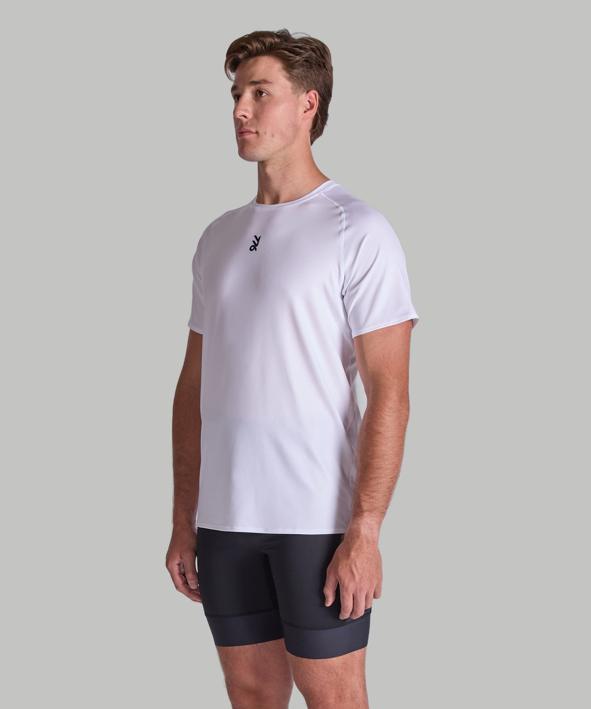 Men's 776BC Training T-Shirt SS - White/Black