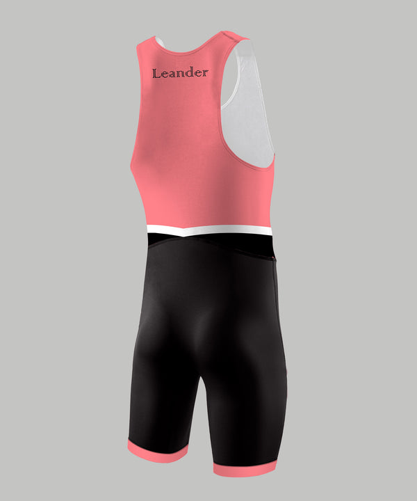 Men's Leander Athlete Kit Training Streamline Unisuit Leg Band - Black/Pink