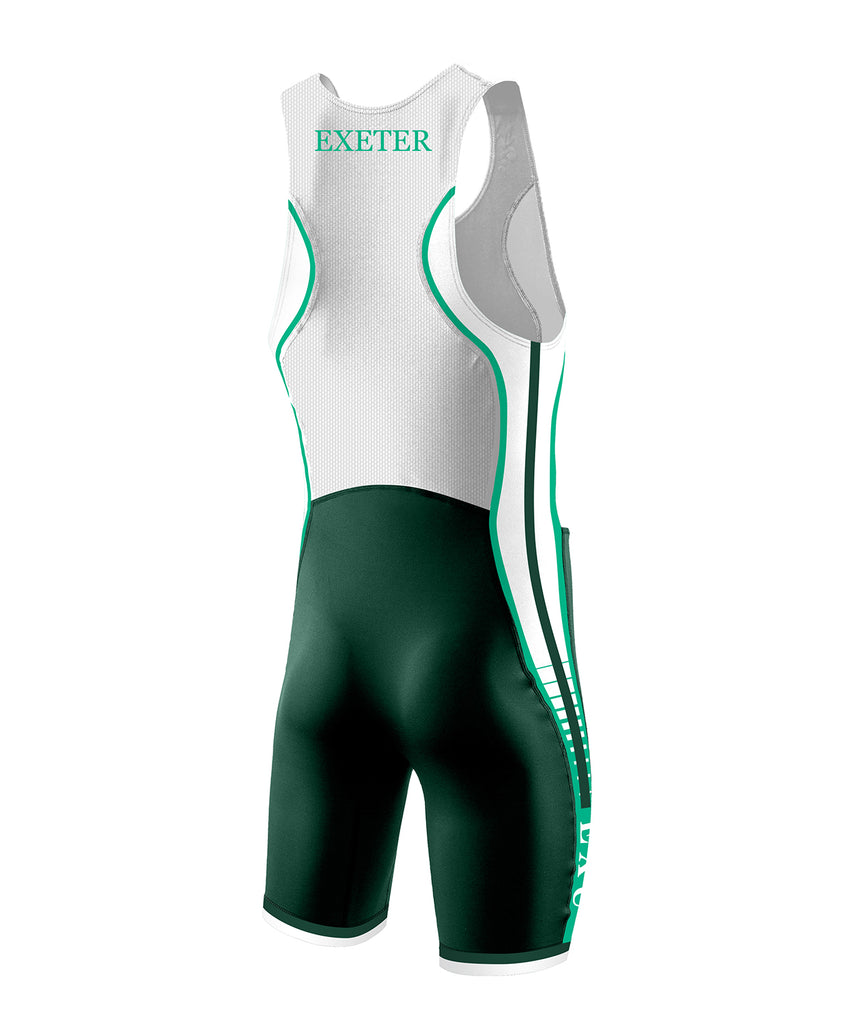 Men's Exeter University Pro Unisuit - White/Green