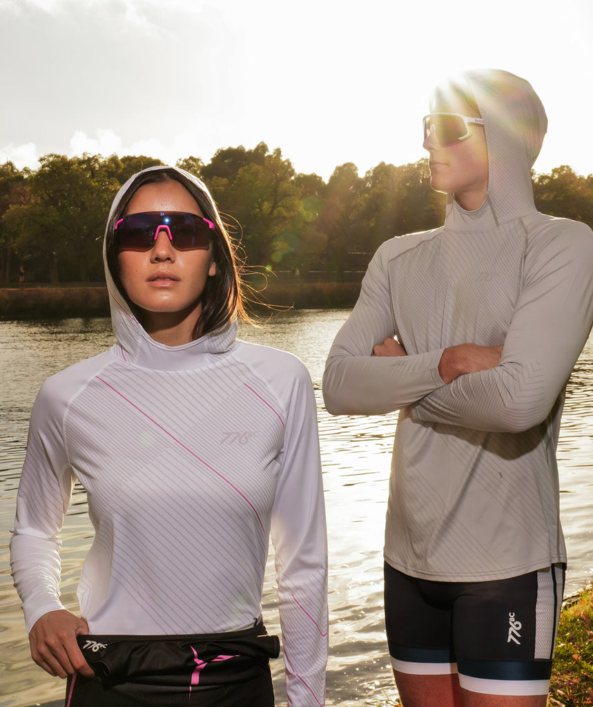 Men's Wreath Sun Hoodie - Graphic Gray