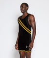 Men's Townsville Grammar Pro Unisuit - Black/Yellow