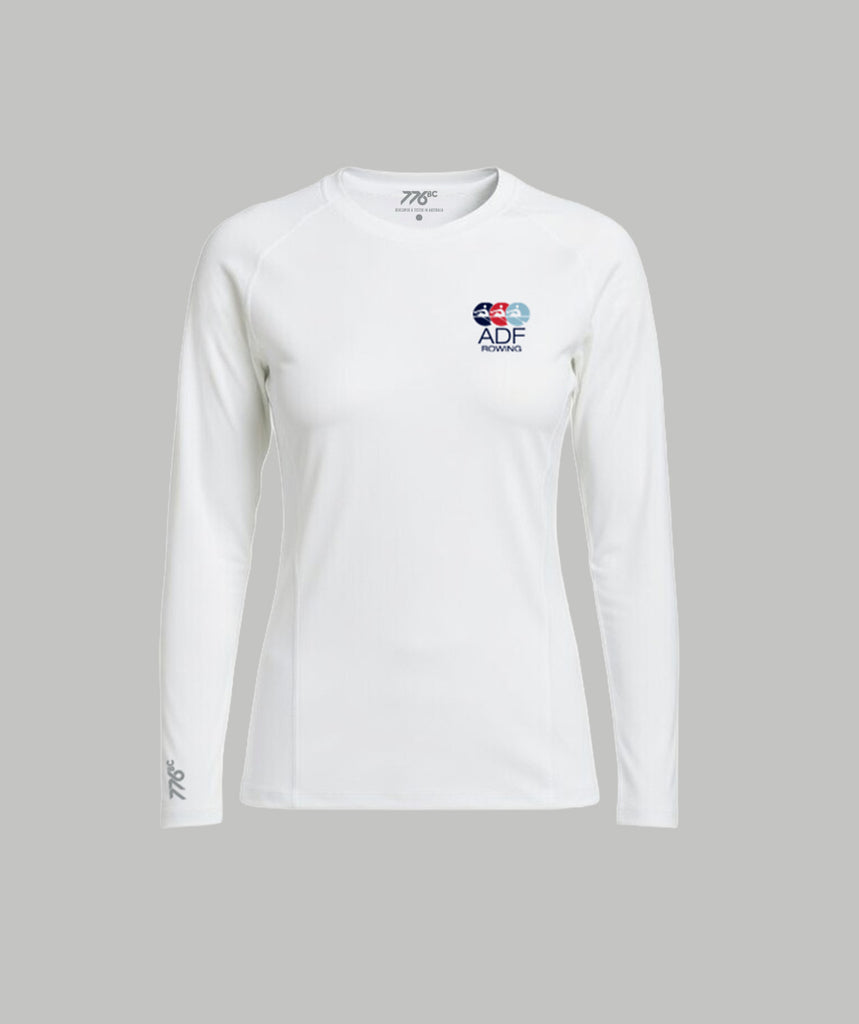 Women's ADF Rowing Base Layer LS - White