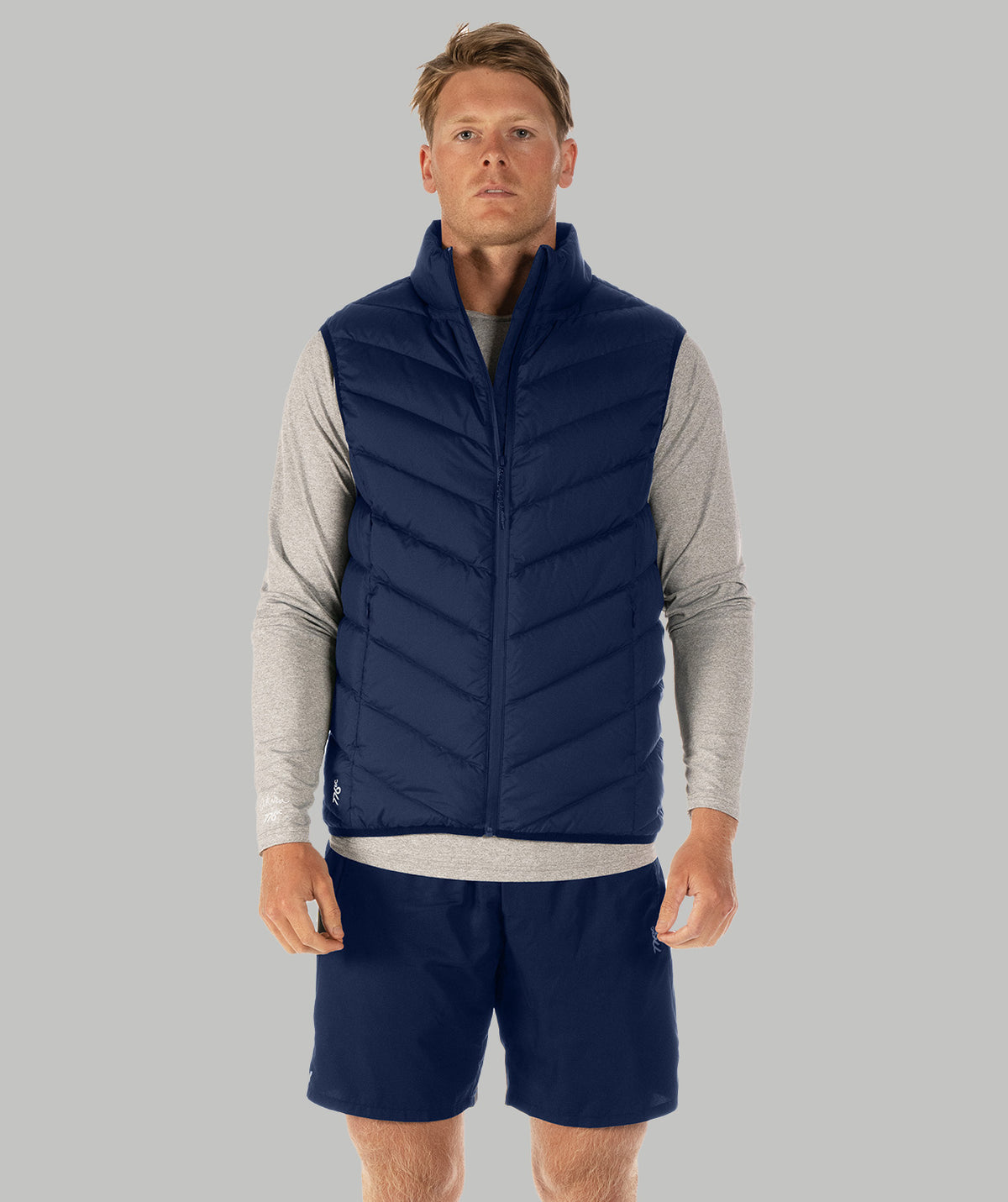 Men's Cumulus Puffer Vest - Navy