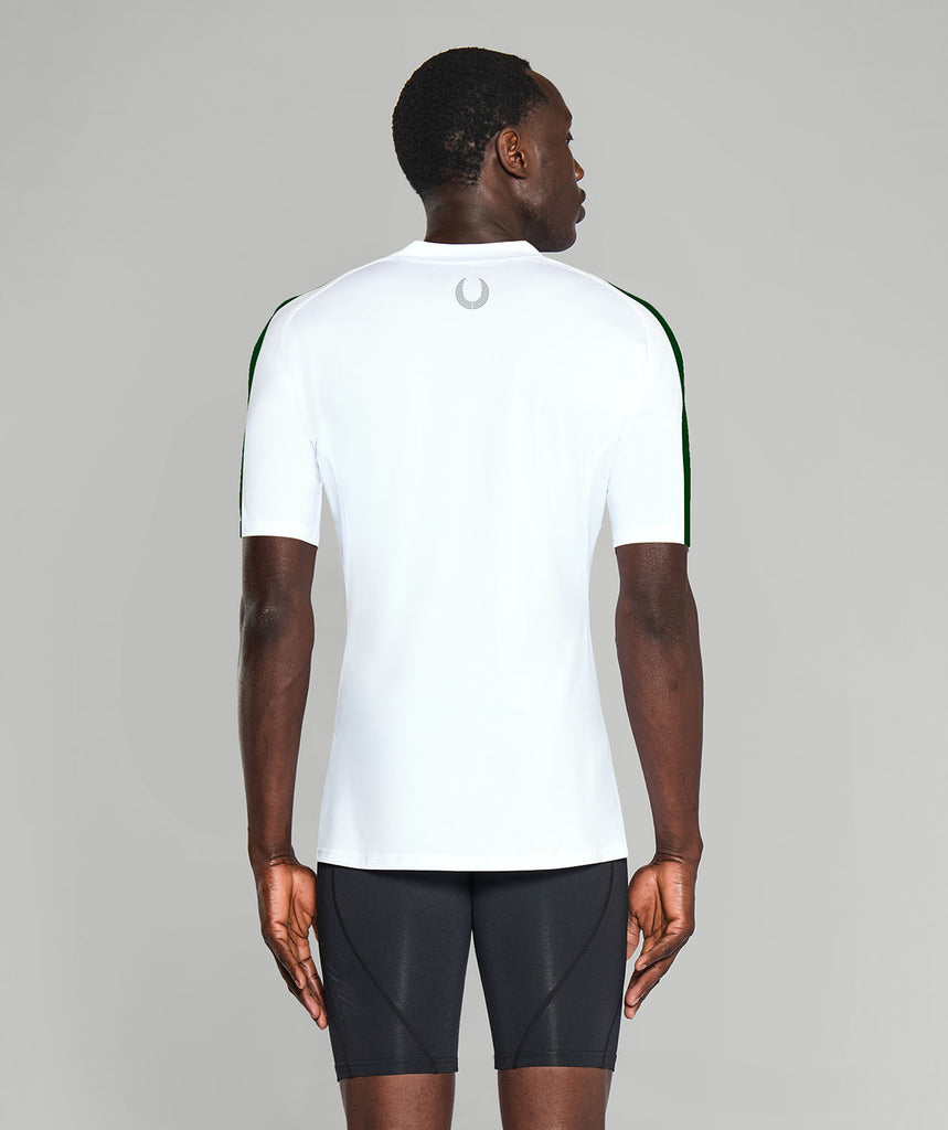 Men's Bewl Bridge Base Layer SS - Green/White