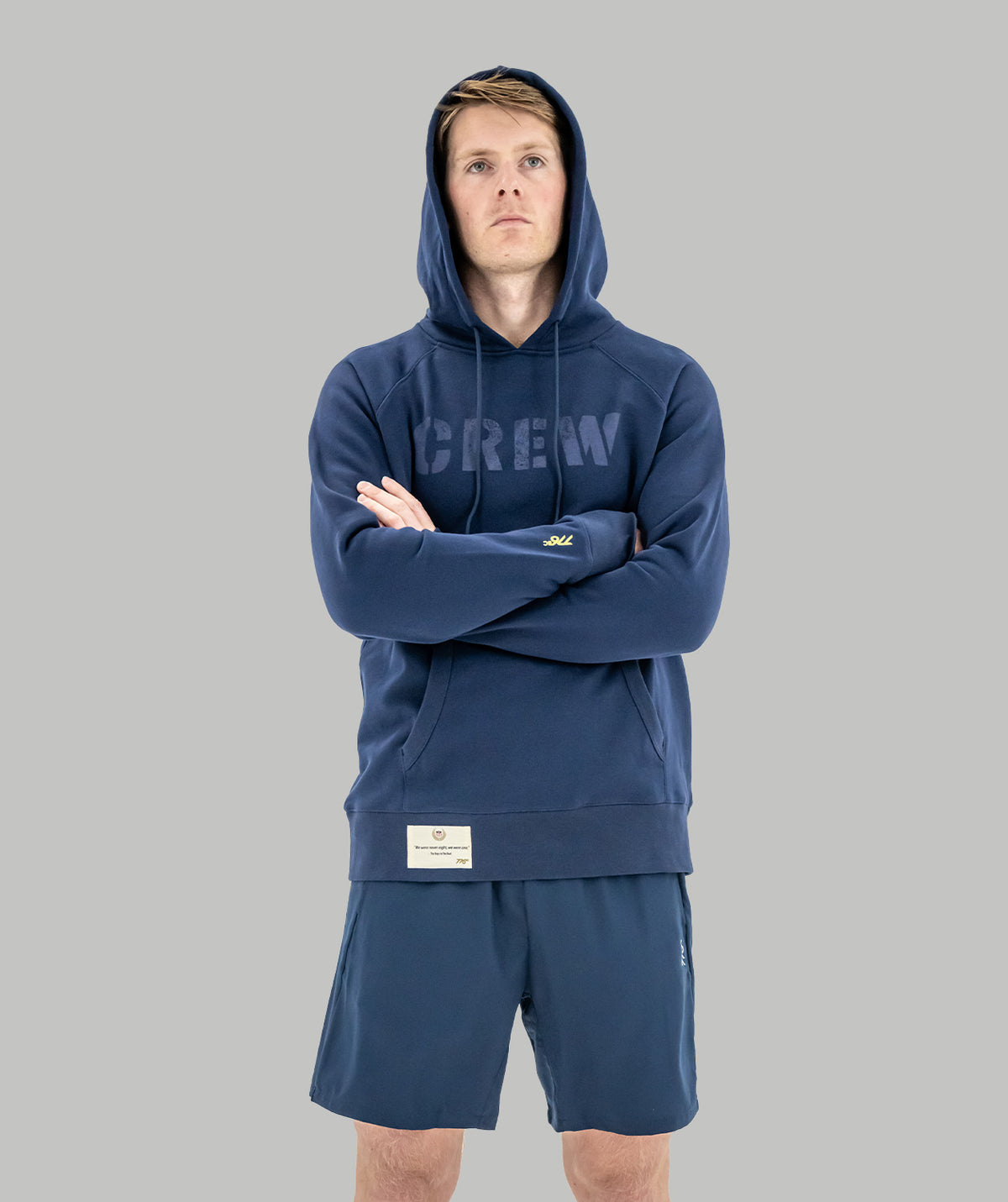 Unisex 776BC x Boys in the Boat Pop Over Hoodie - Navy