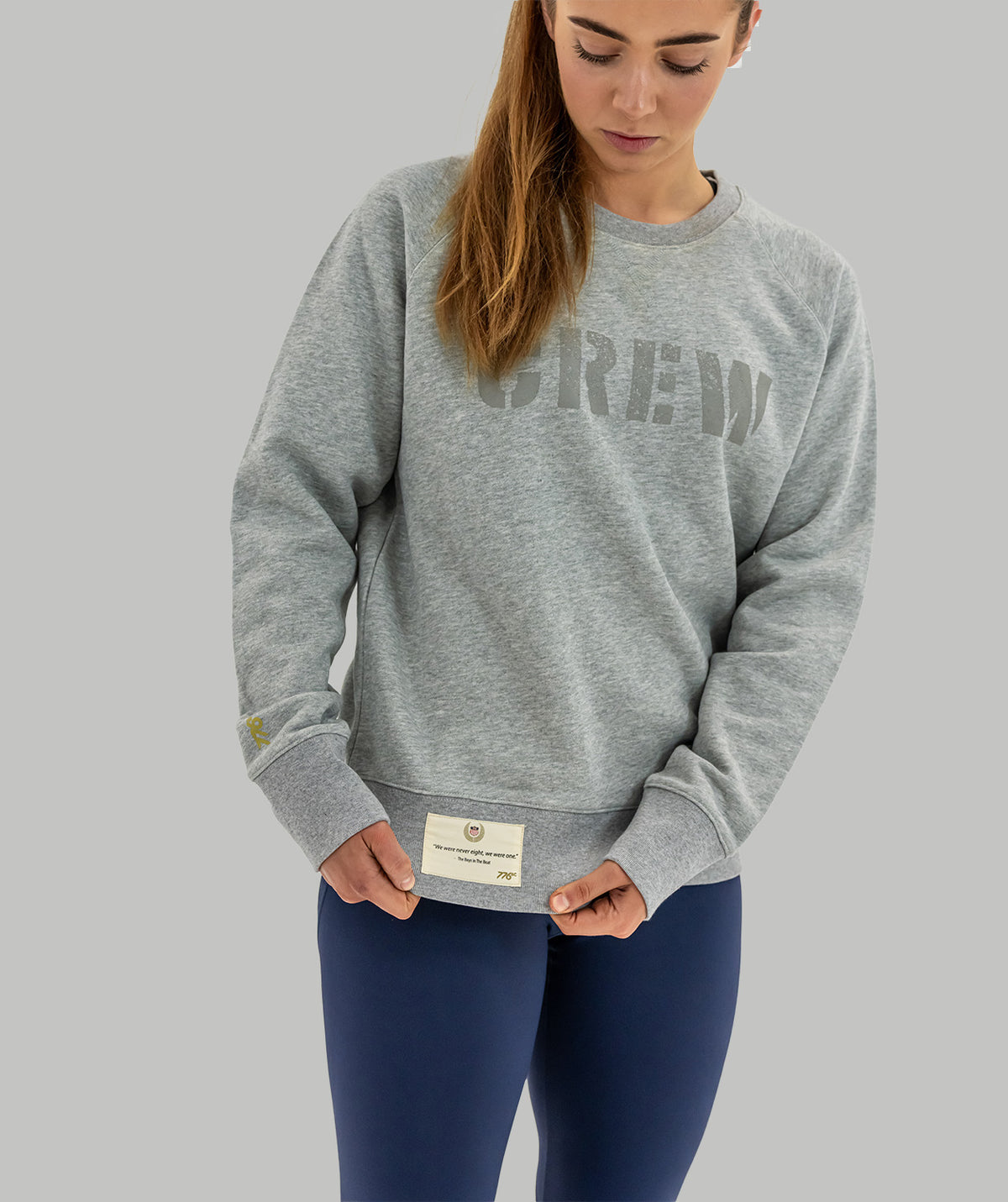 Women's 776BC x Boys in the Boat Vintage Crew Fleece - Gray