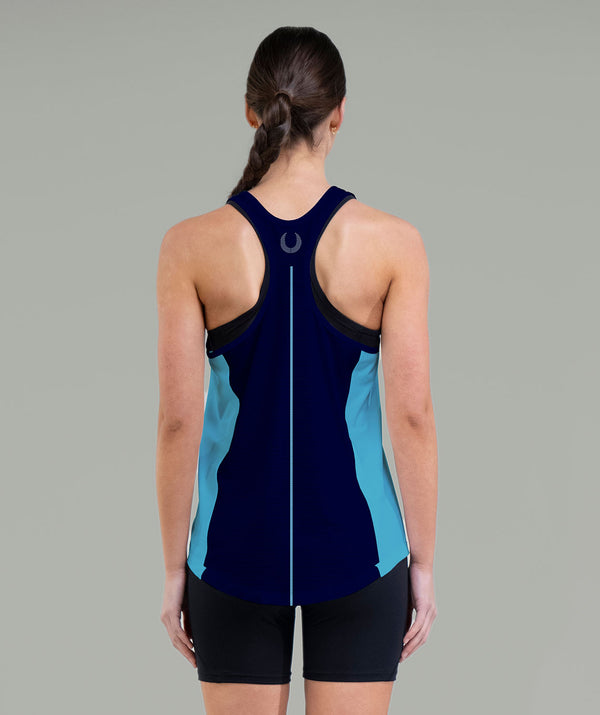 Women's Cambridge Rowing Club Performance Tank - Navy
