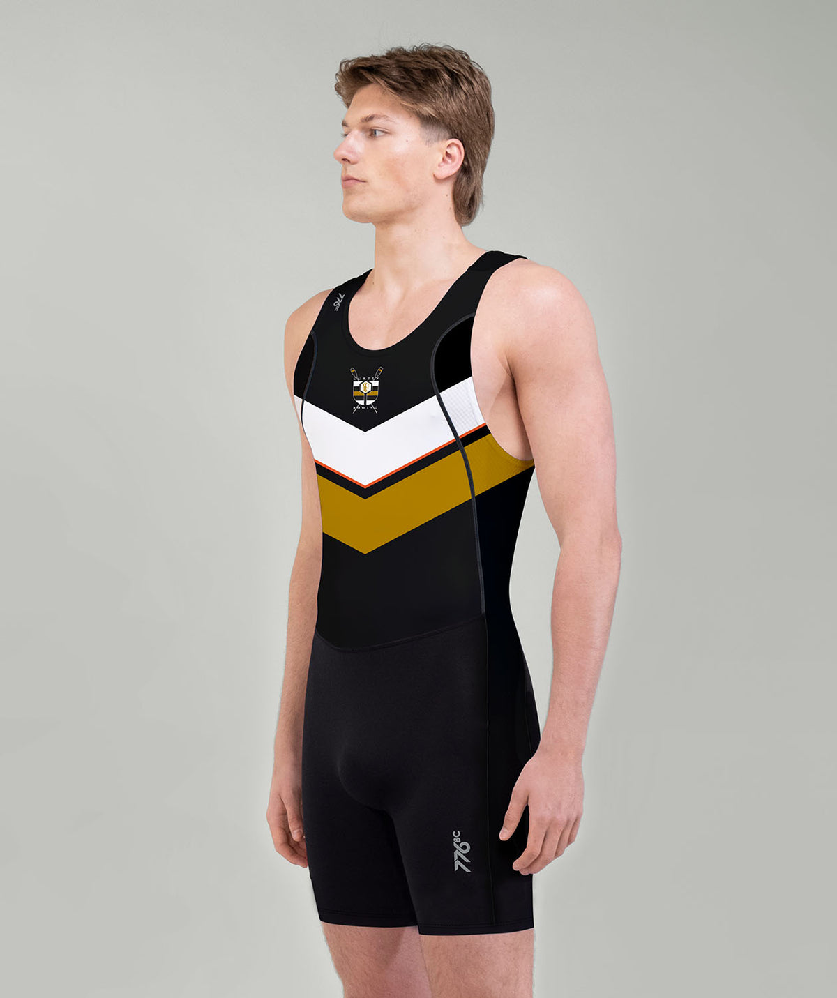 Men's Curtin University Boat Club Power Unisuit - Black
