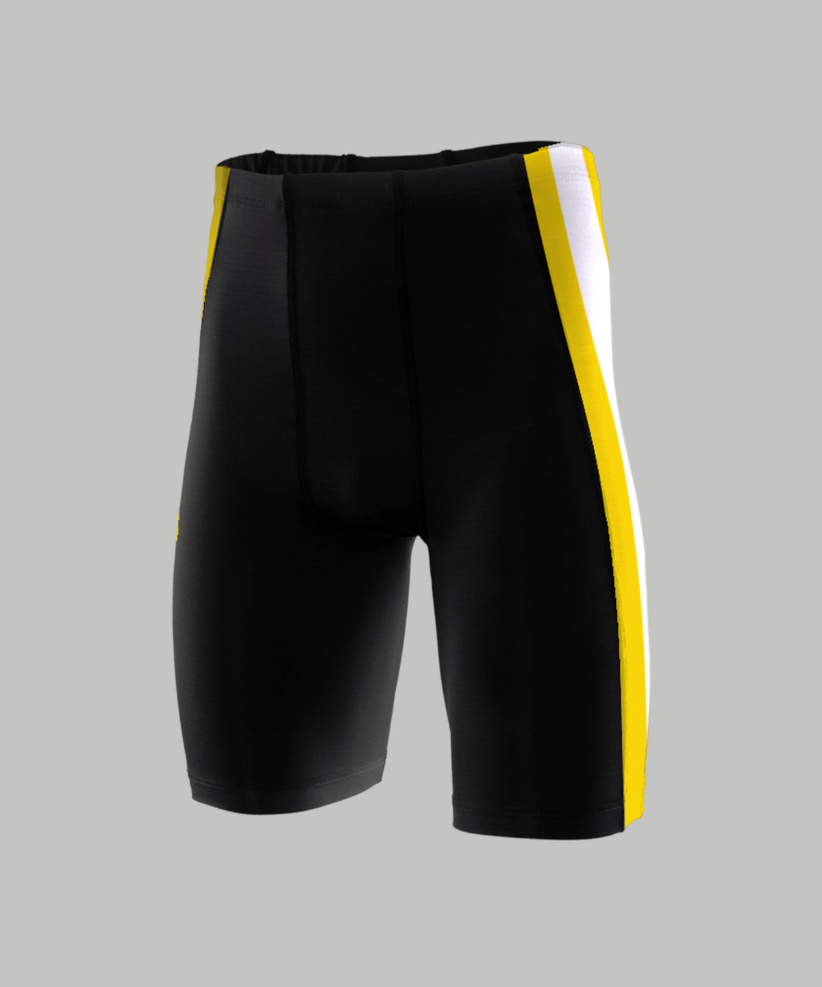 Men's ESR Theta Competition Side Panel Short - Black/Yellow