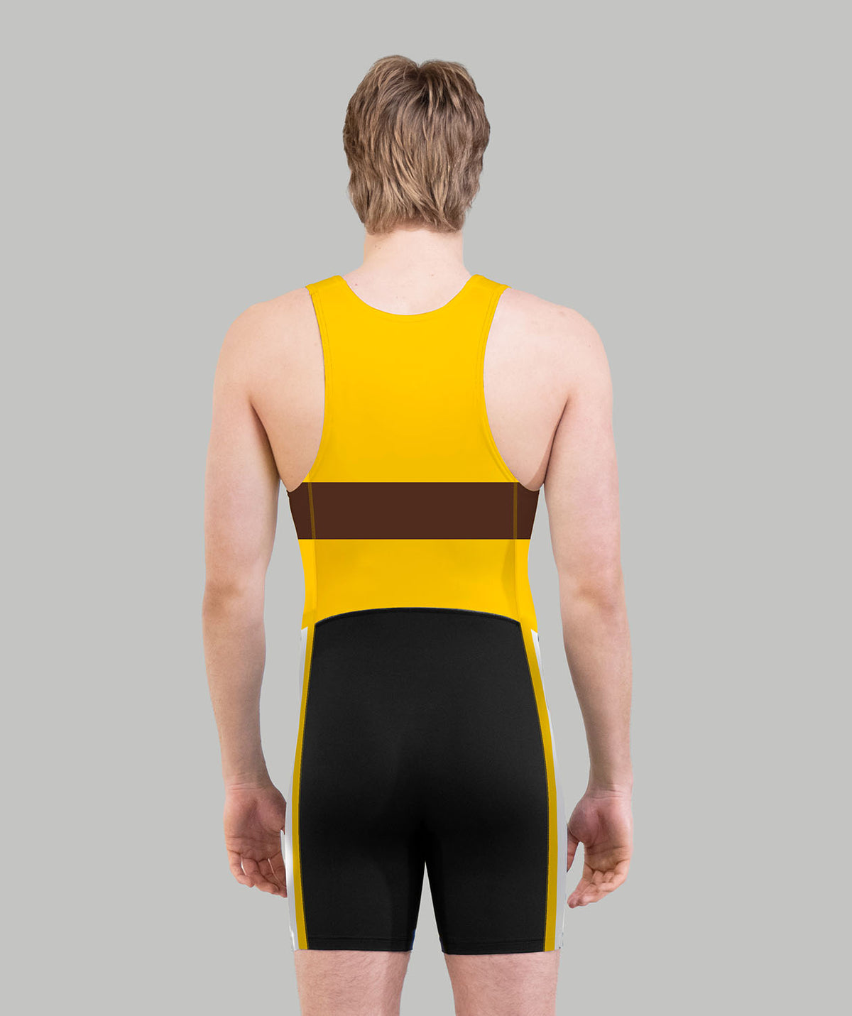 Men's ESR Theta Sprint Unisuit - Black/Yellow