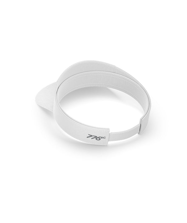 Unisex Genesis Christian College Race Visor - White