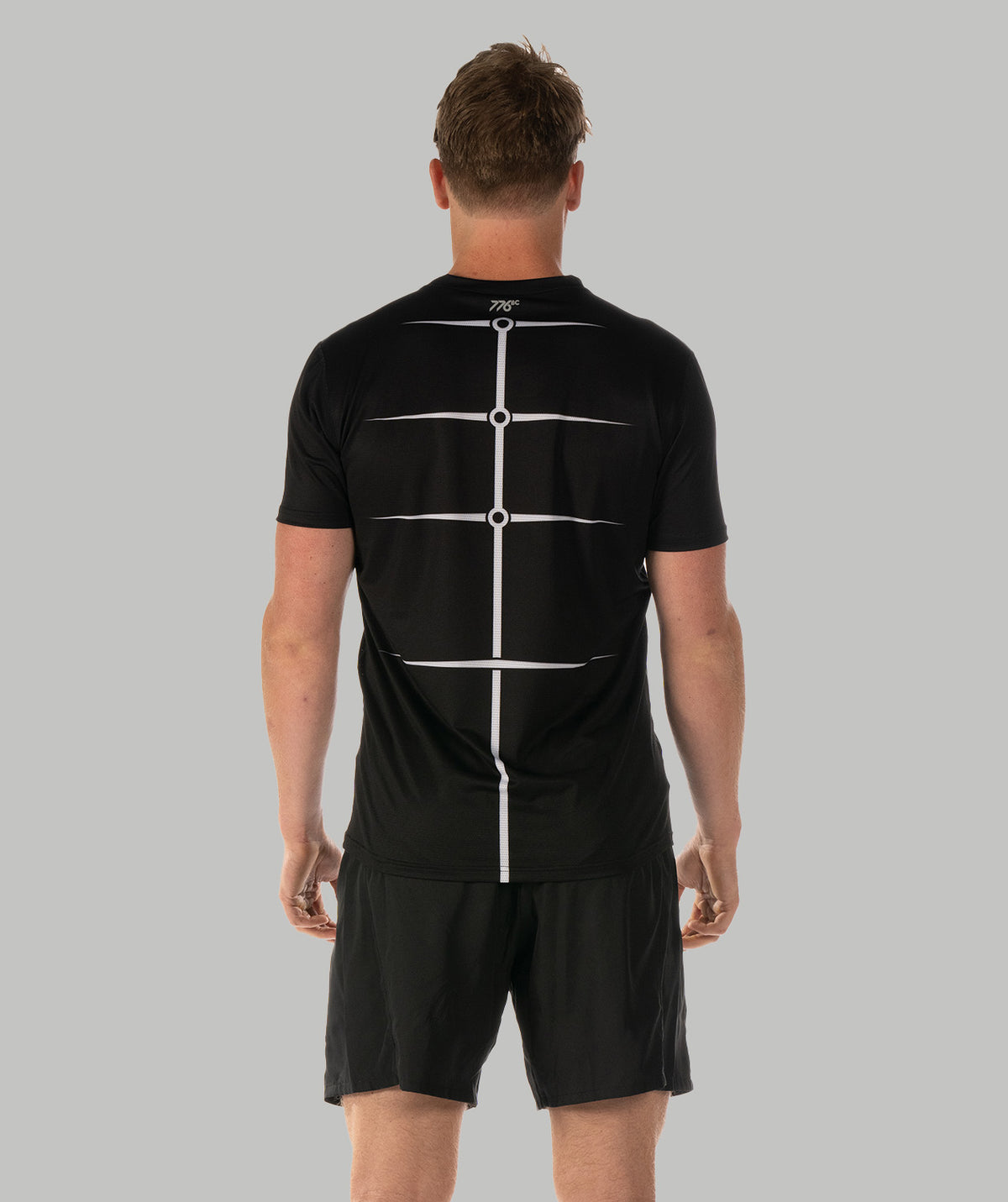 Men's Motion Pro Performance 2.0 T-Shirt - Black/White