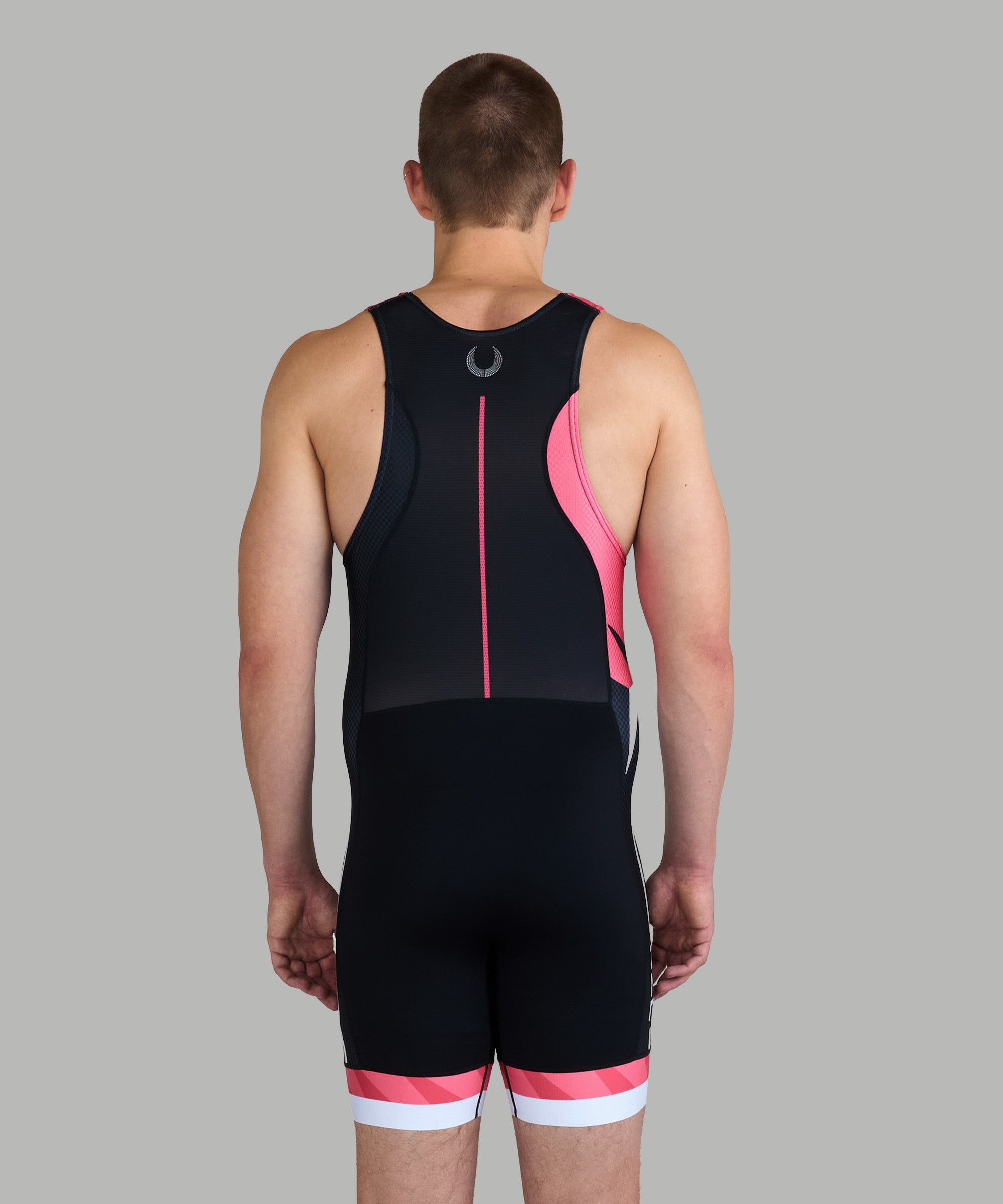 Men's 776BC X Rowing NZ Pro Unisuit - Black/Pink