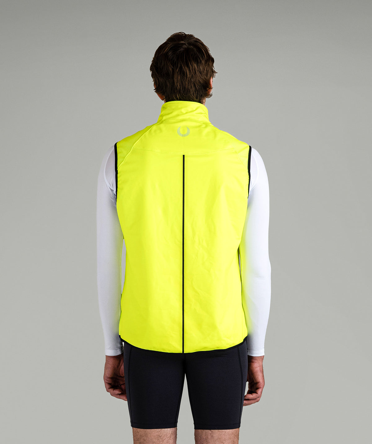 Men's Stratus Vest - Neon Yellow/Black