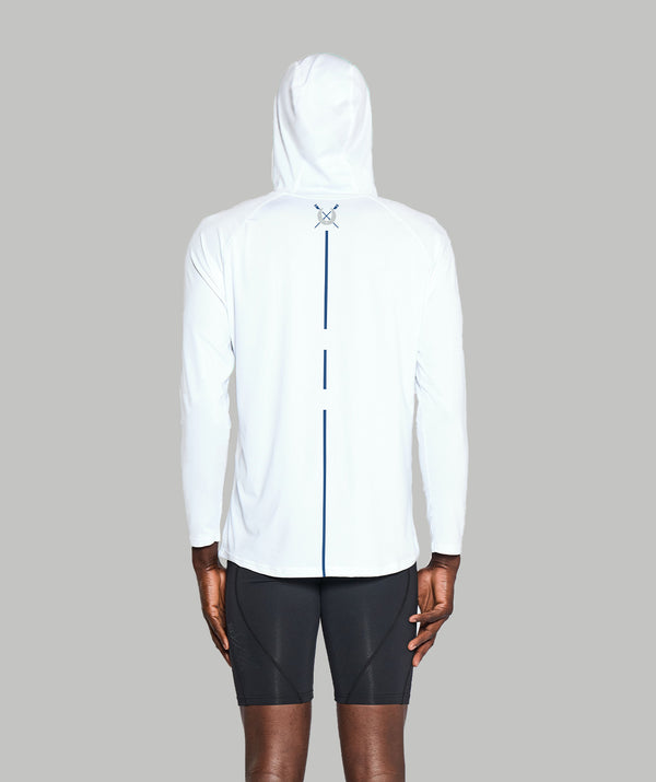 Men's Legacy Sun Hoodie LS - Heritage Blue