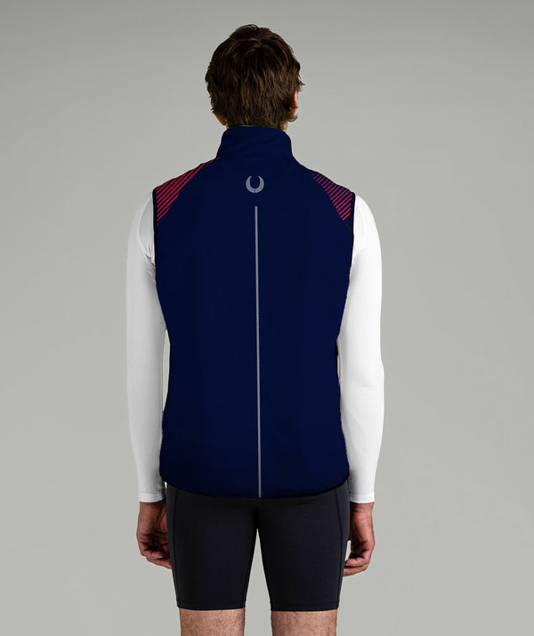 Men's 776BC Stratus Vest - Navy/Crimson