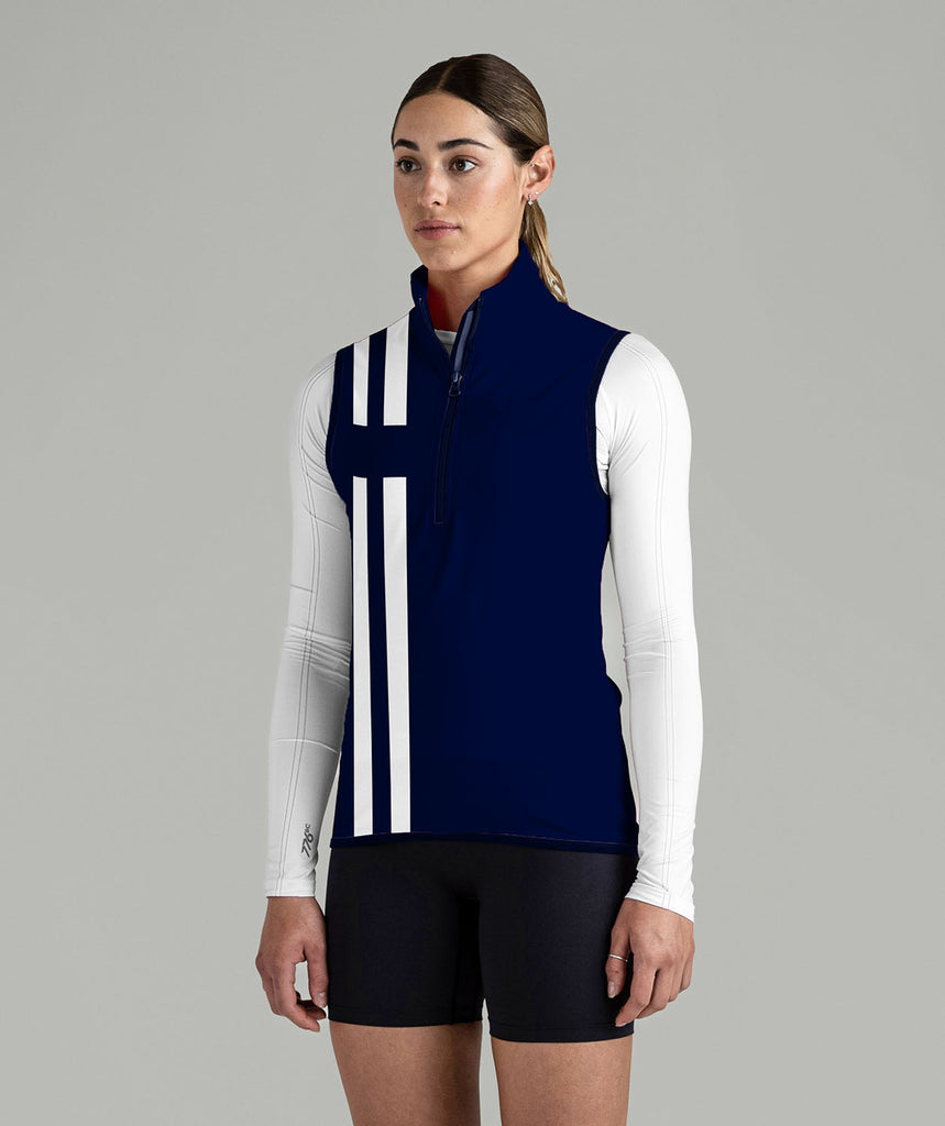 Women's Ruderclub Erlenbach Stratus Vest - Navy