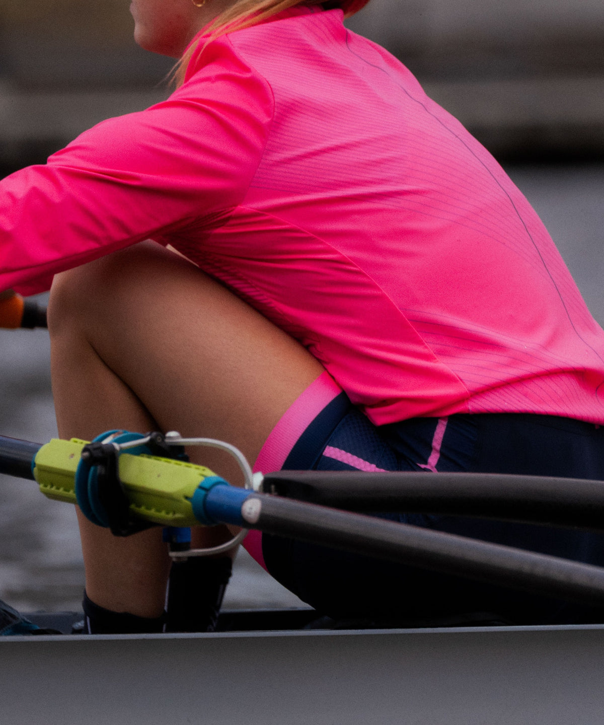 Women's 776BC Shield Jacket - Neon Pink/Navy