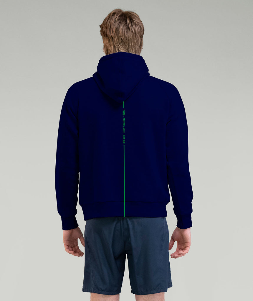 Unisex St Luke's Anglican School Pop Over Hoodie - Navy
