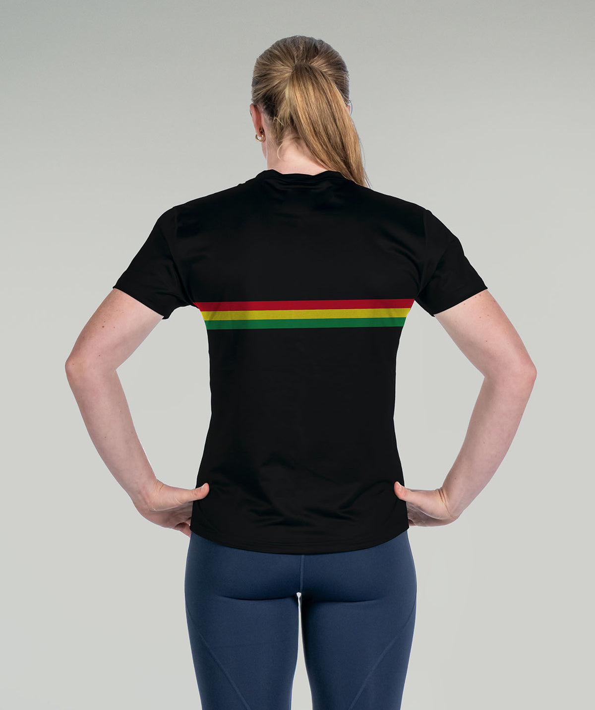 Women's Waikato Rowing Performance Tee SS - Black