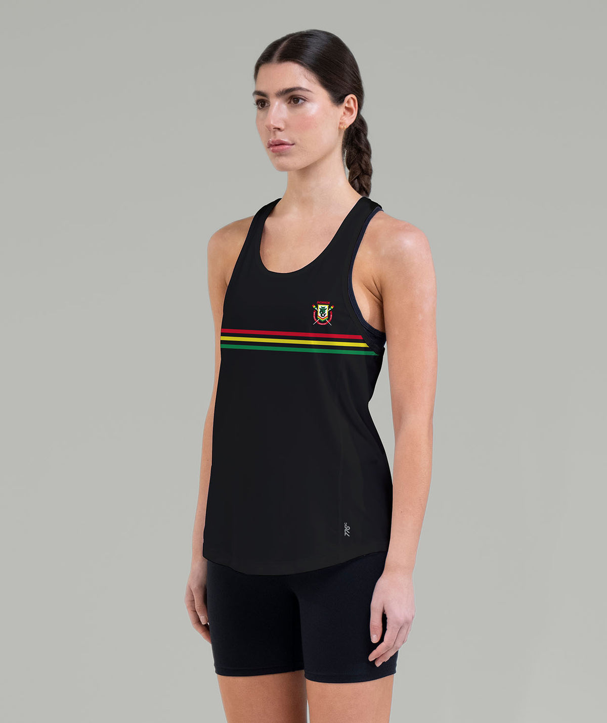 Women's Waikato Rowing Performance Tank - Black