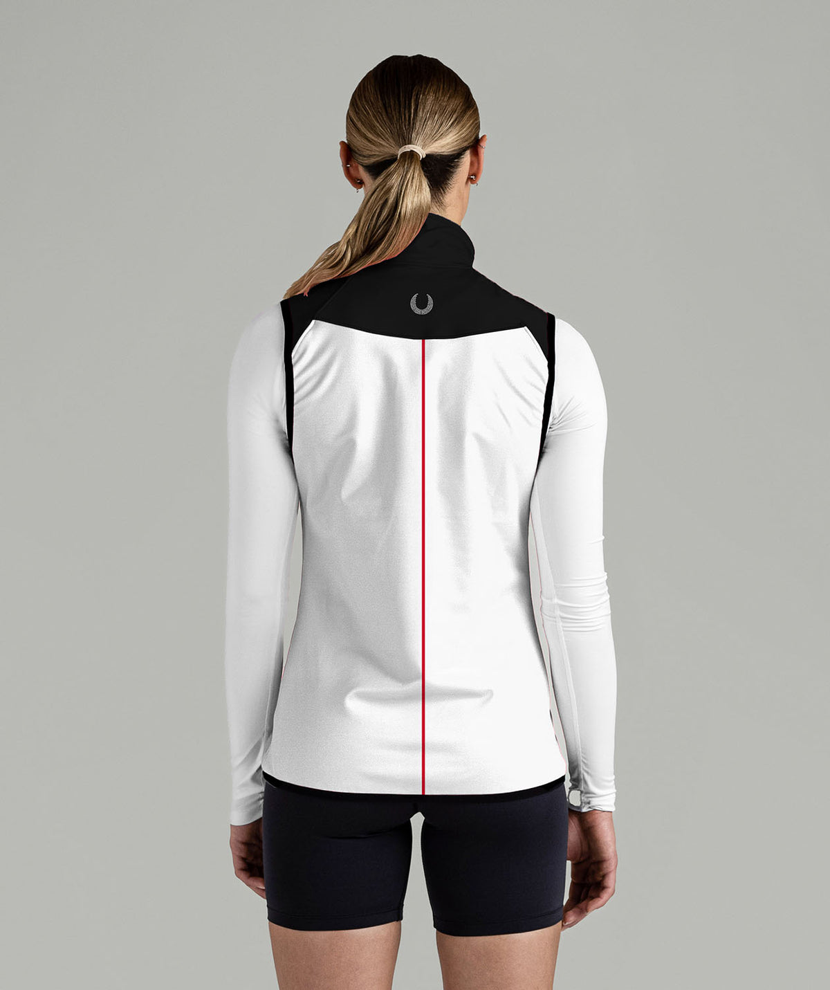 Women's Waikato Rowing Stratus Vest - Black/White