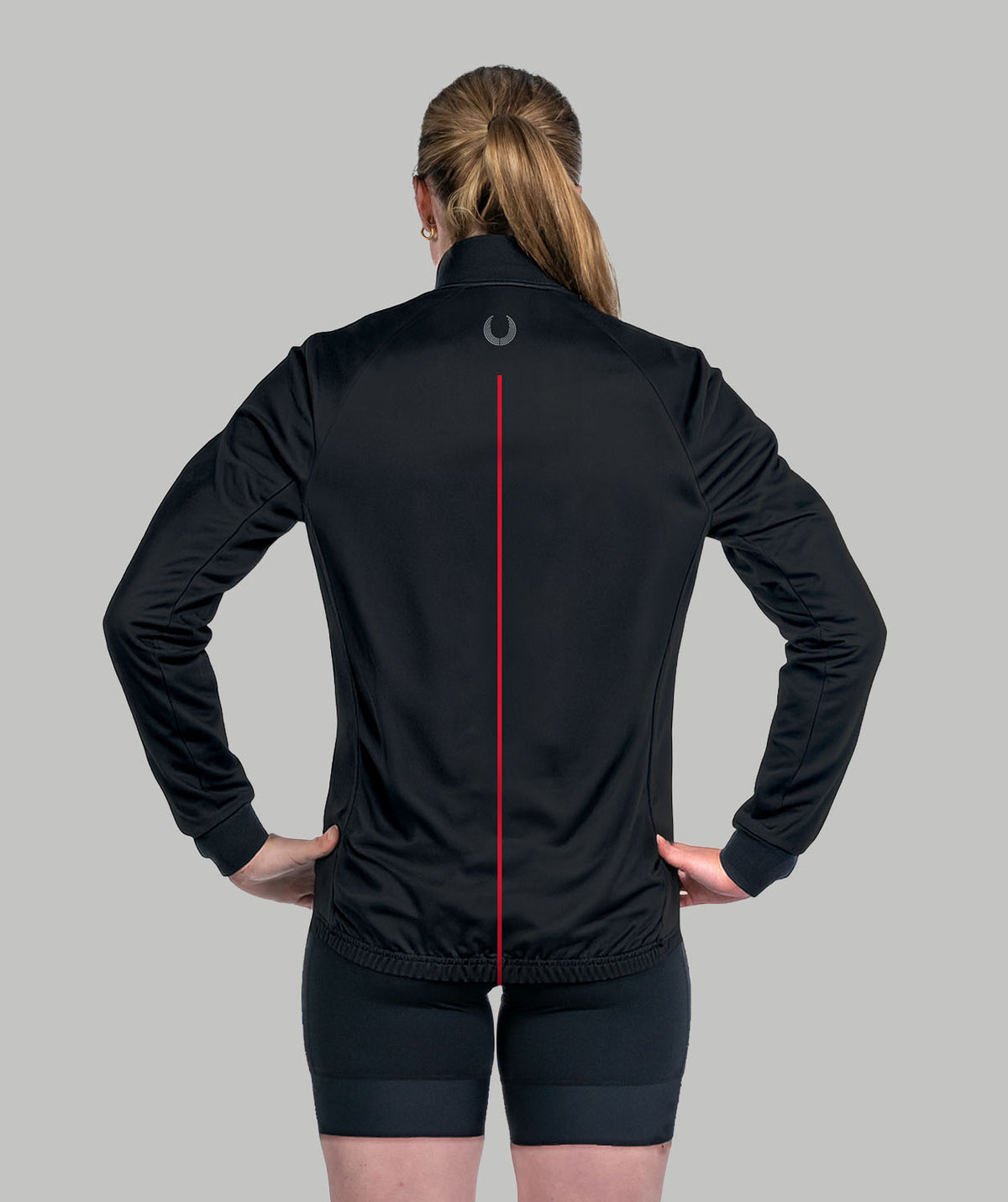Women's Waikato Rowing Shield Jacket - Black