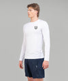 Men's Whakatane Rowing Club Base Layer LS - White