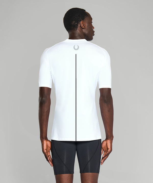 Men's Whakatane Rowing Club Base Layer SS - White