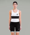 Women's Whakatane Rowing Club Streamline Unisuit Leg Band - Black/White