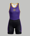 Women's Corio Bay Club Pro Unisuit - Black/Purple
