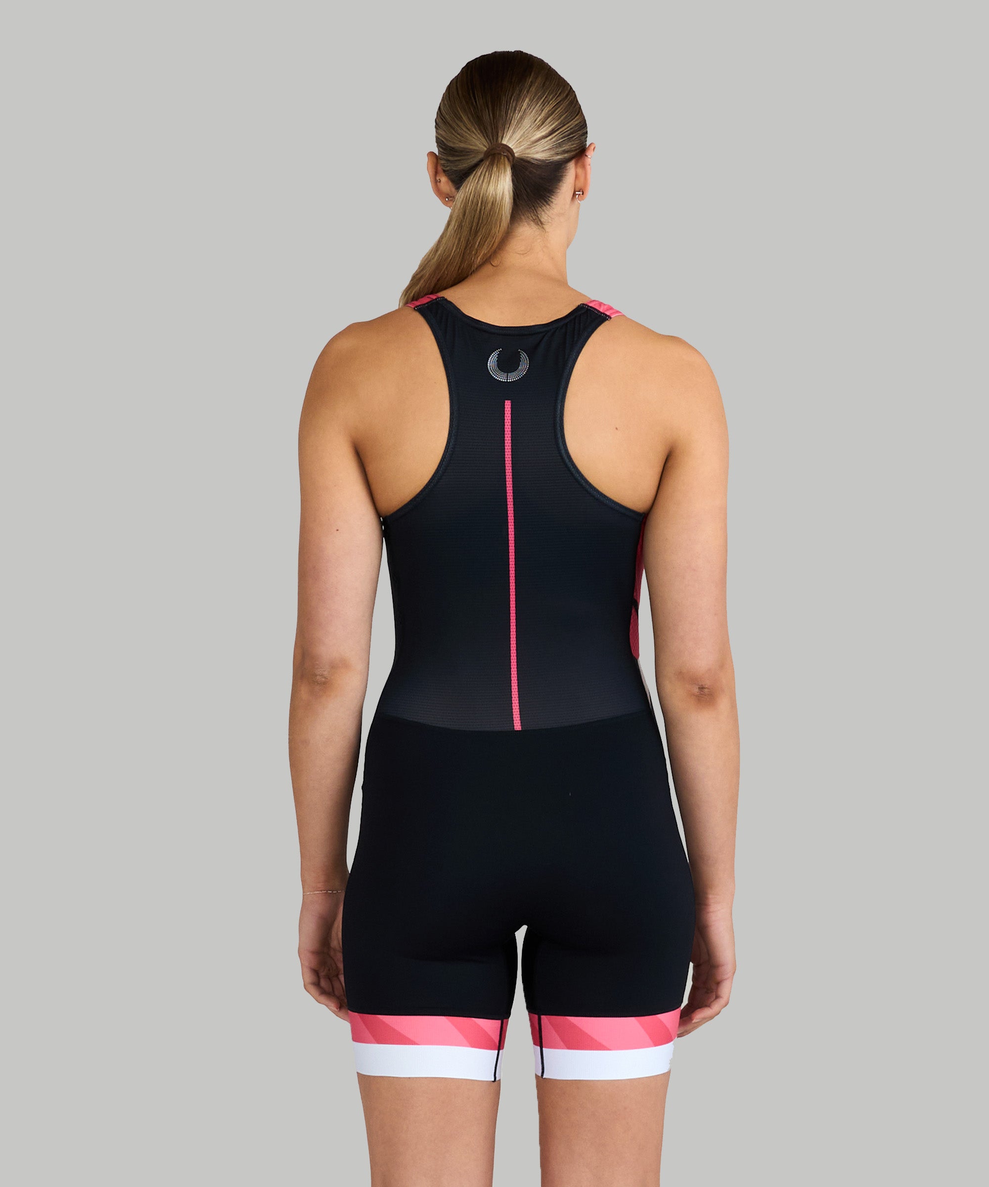 Women's 776BC X Rowing NZ Pro Unisuit - Black/Pink