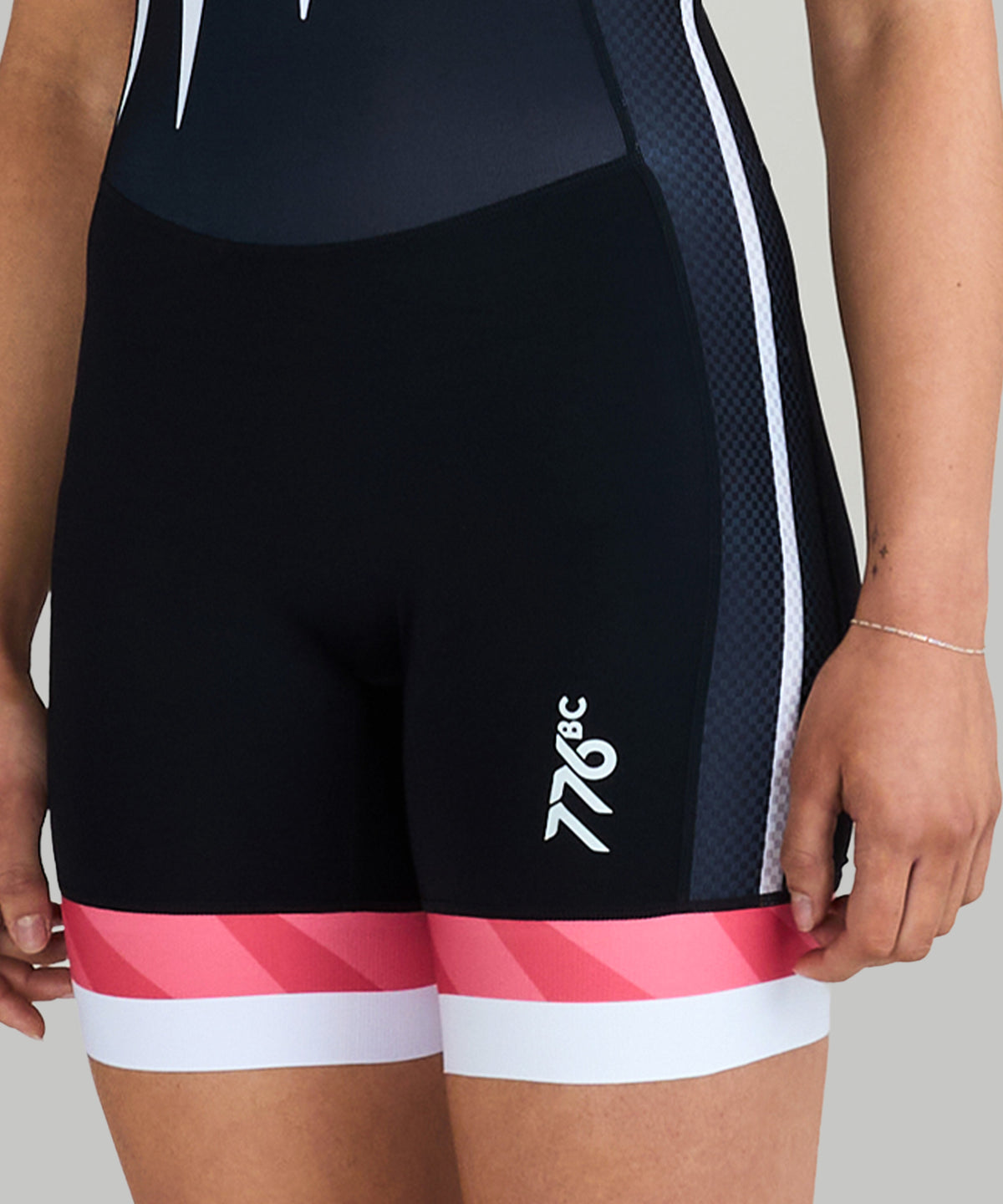 Women's 776BC X Rowing NZ Pro Unisuit - Black/Pink