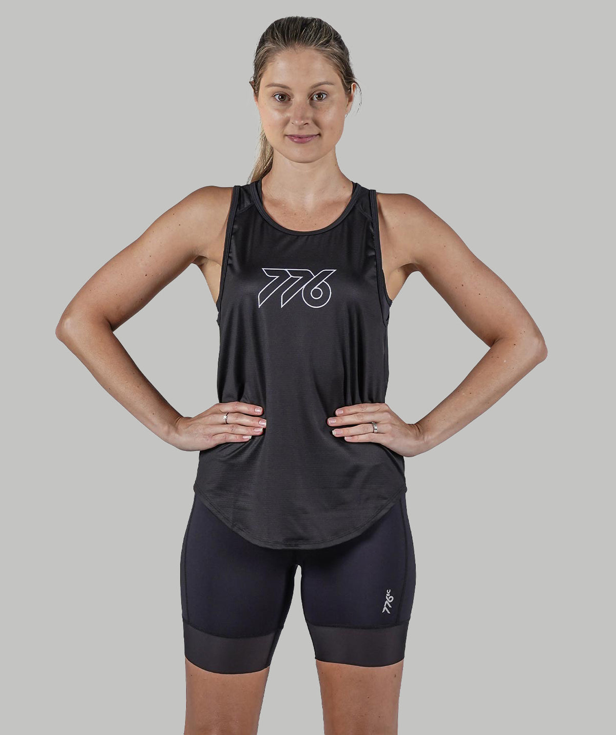 Women's Training Tank - Black/White