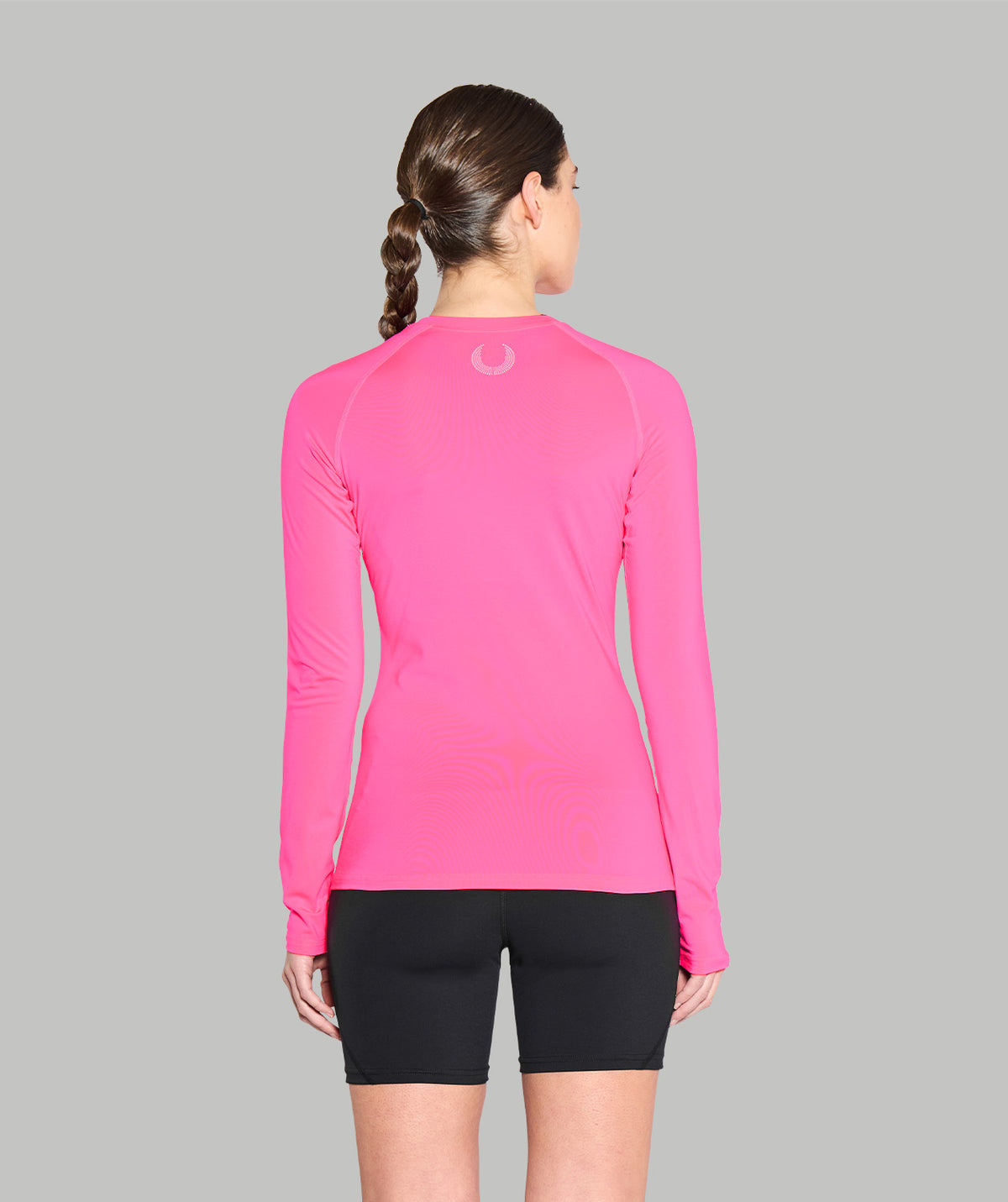 Women's Wreath Winter Base Layer LS - Neon Pink