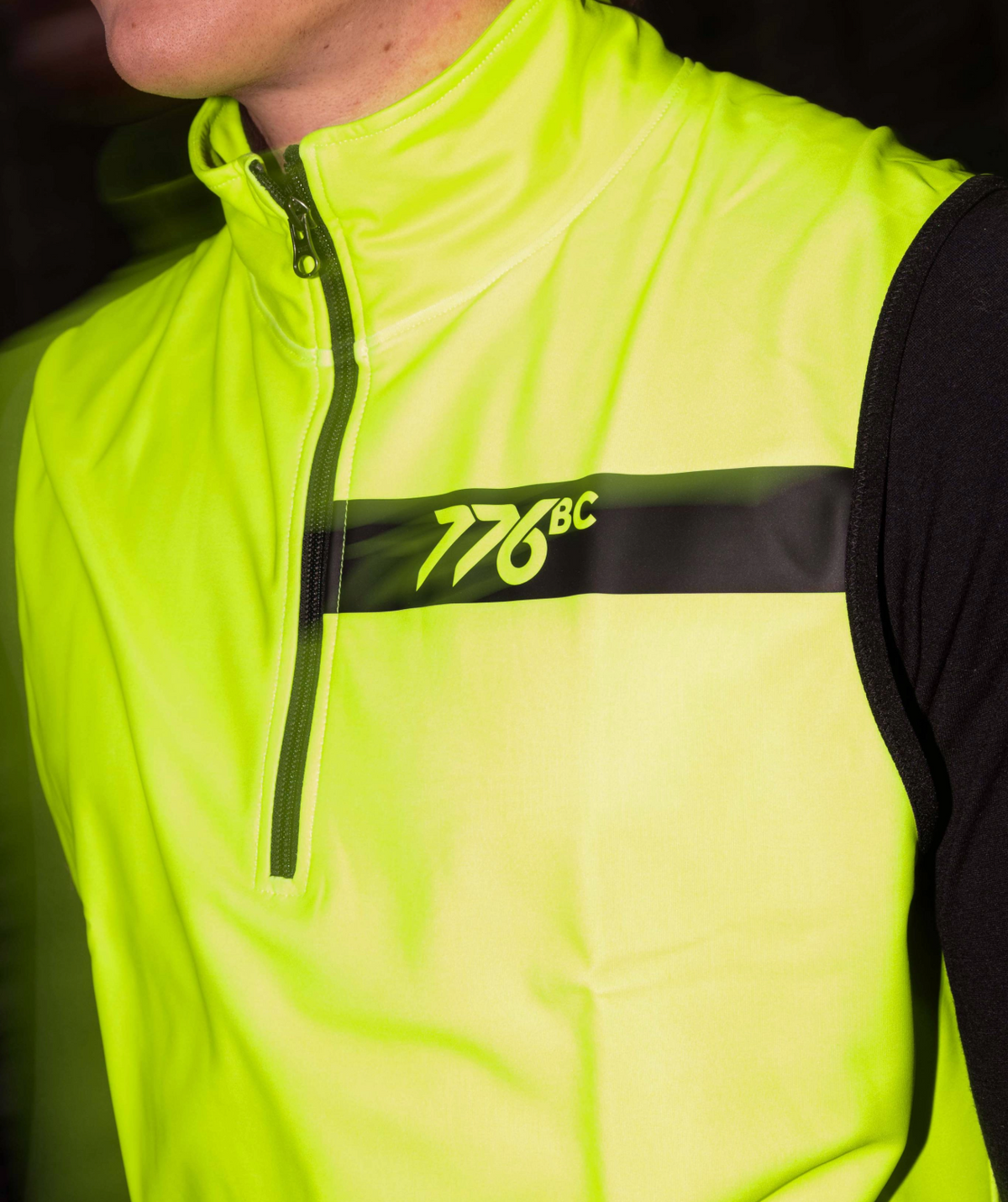 Men's Stratus Vest - Neon Yellow/Black