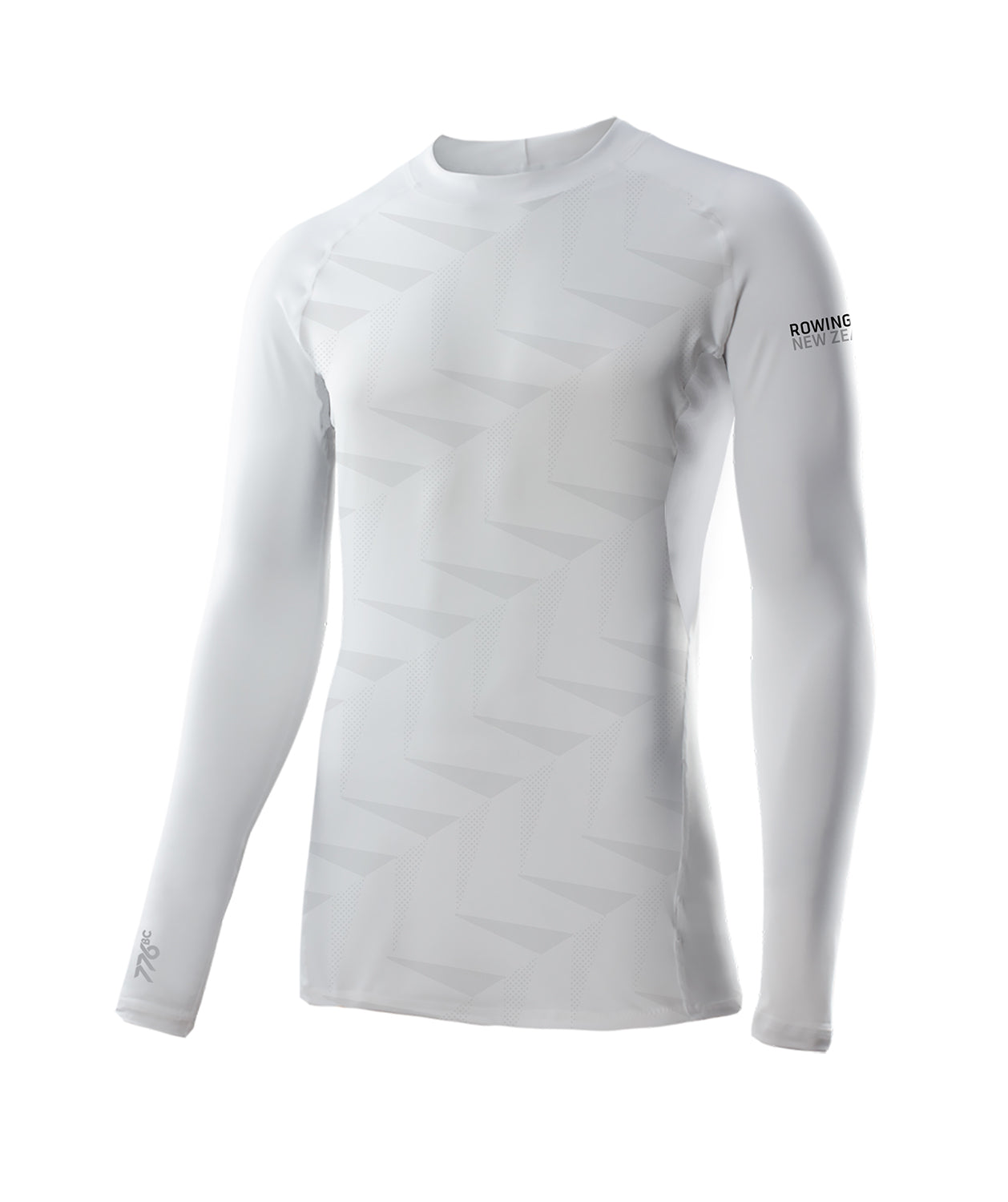 Men's 776BC x Rowing NZ Performance Base Layer LS - White – 776BC ...