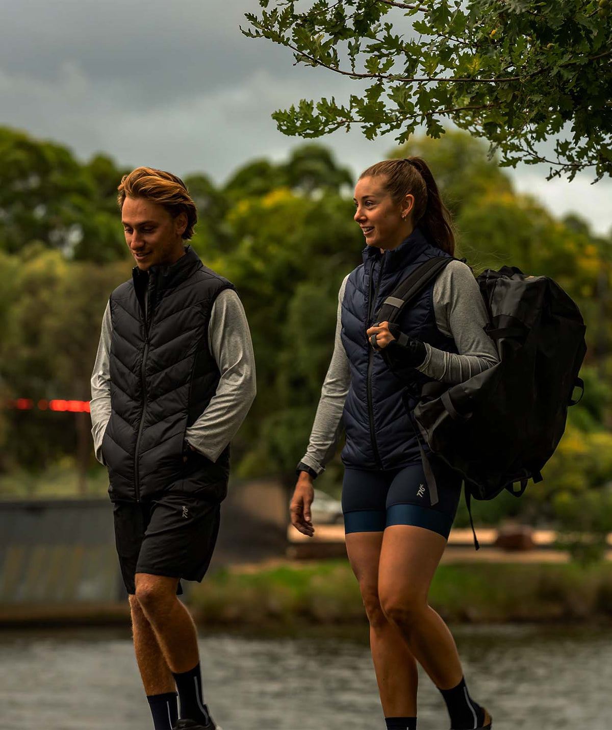 Women's Cumulus Puffer Vest - Black