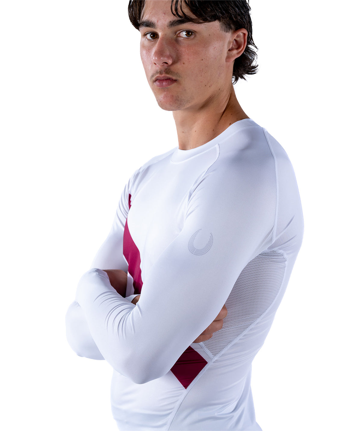 Men's Legacy LS Base Layer - White
