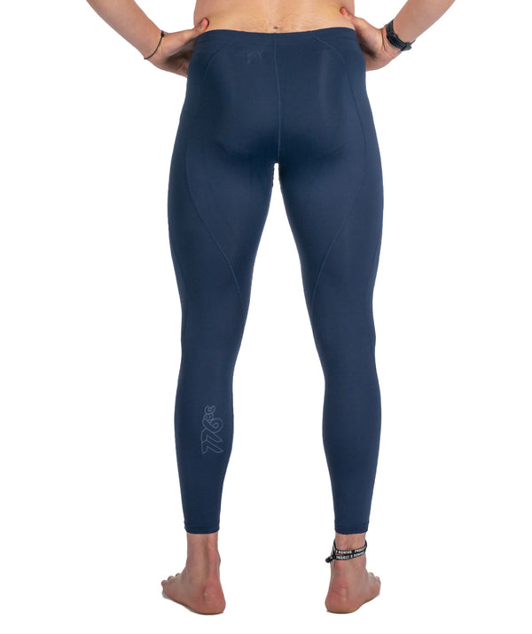 Men's Compression Tights - Marine